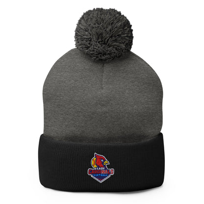 Pom - Pom Beanie | Springfield Lady Cardinals