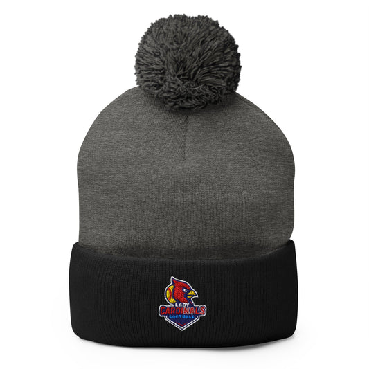 Pom - Pom Beanie | Springfield Lady Cardinals
