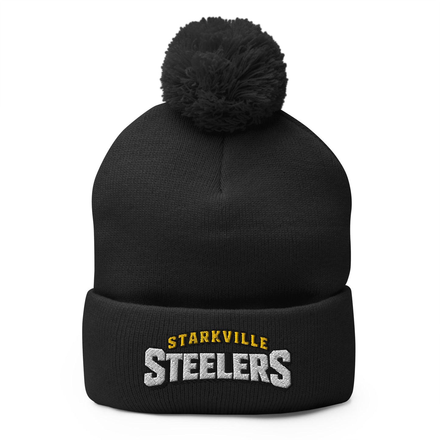 Pom - Pom Beanie | Starkville Steelers | Icon Logo