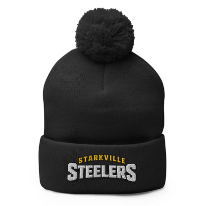 Pom - Pom Beanie | Starkville Steelers | Icon Logo