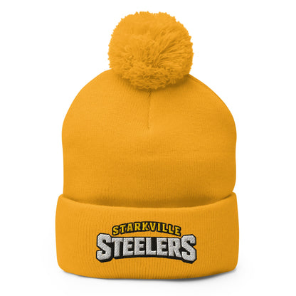 Pom - Pom Beanie | Starkville Steelers | Icon Logo