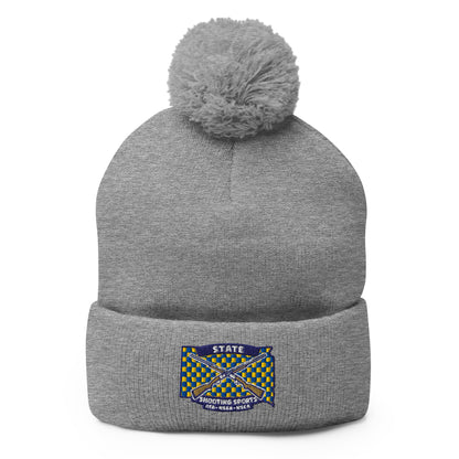 Pom - Pom Beanie | State Shooting Sports | Flag Logo