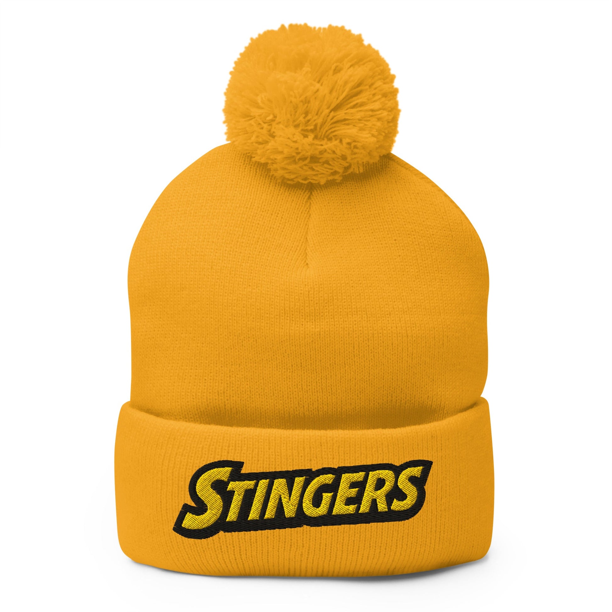 Pom - Pom Beanie | Stingers Softball | Stingers Logo