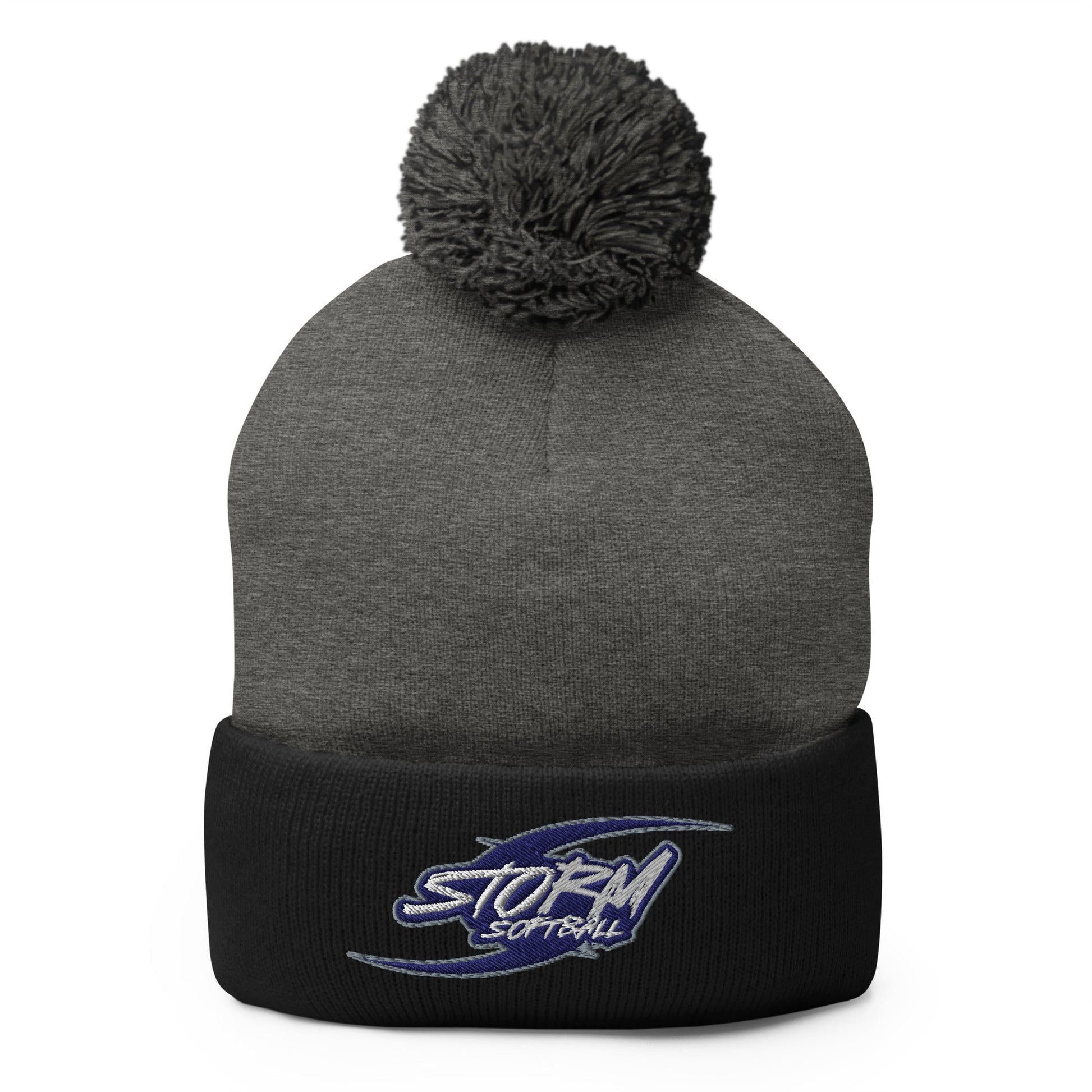 Pom - Pom Beanie | Storm Softball | Storm Logo
