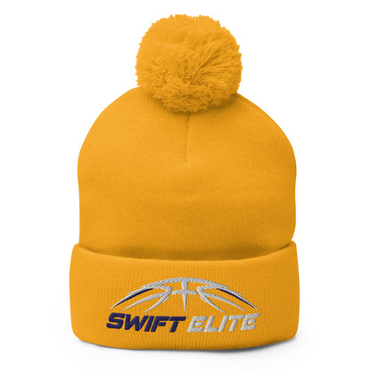 Pom - Pom Beanie | S.W.I.F.T. ELITE | Main Logo