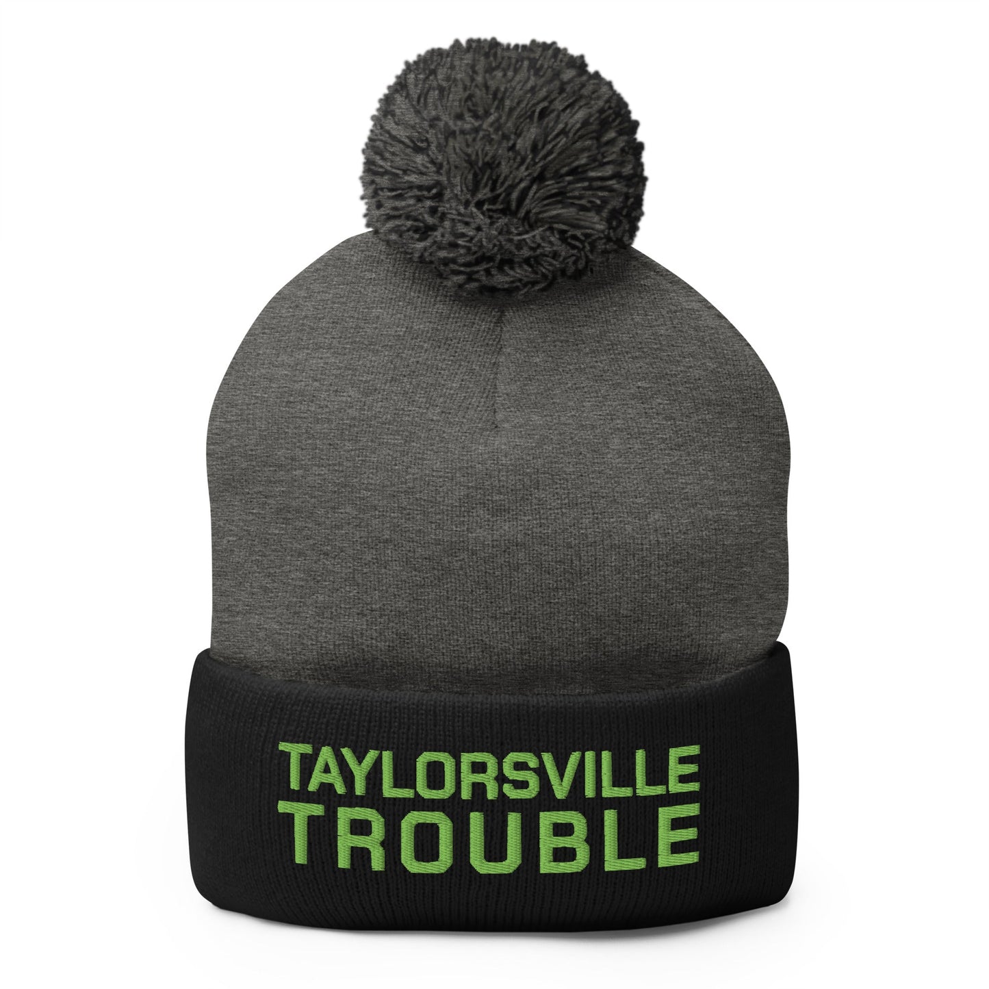 Pom - Pom Beanie | Taylorsville Trouble | Shield Logo