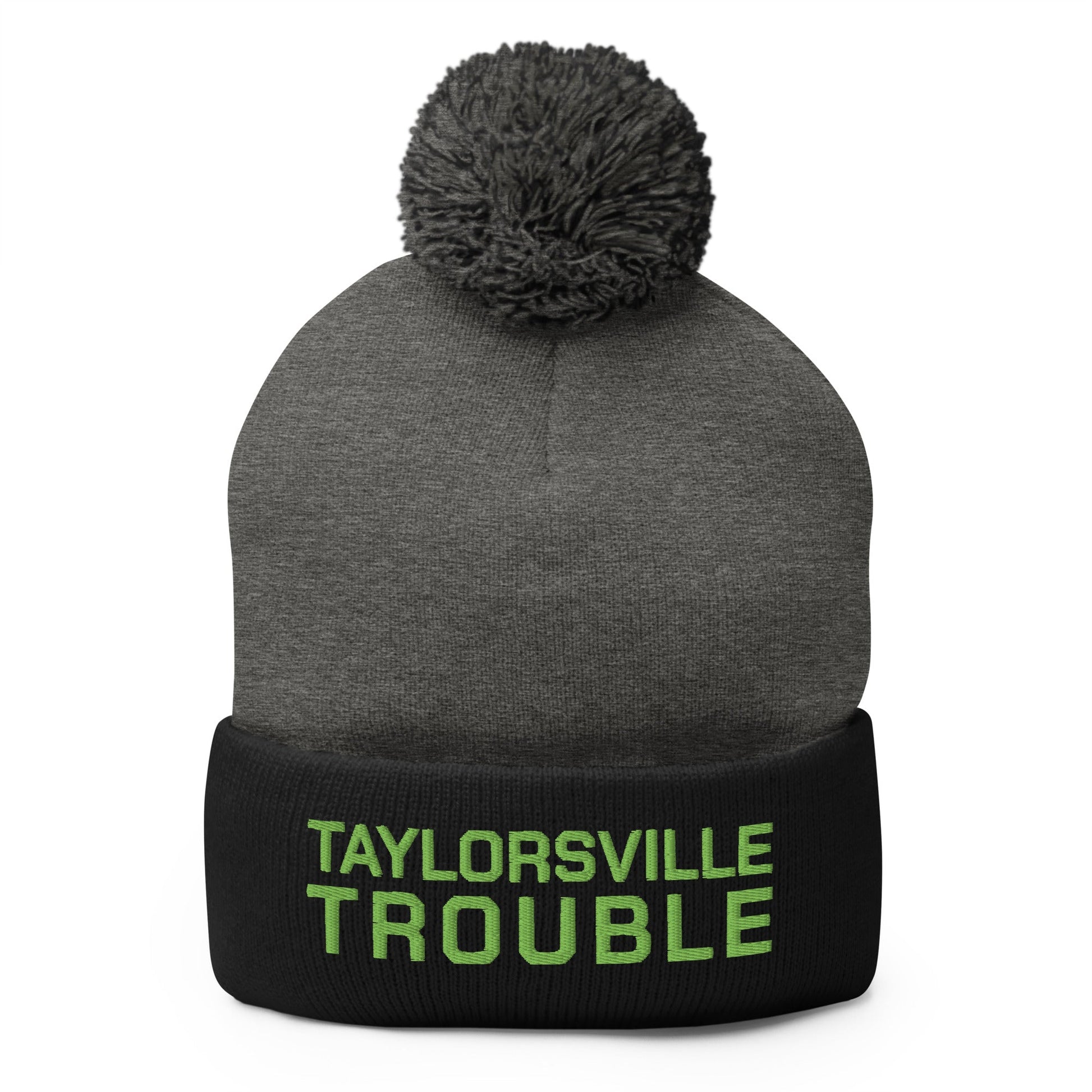 Pom - Pom Beanie | Taylorsville Trouble | Shield Logo