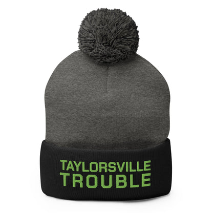 Pom - Pom Beanie | Taylorsville Trouble | Shield Logo