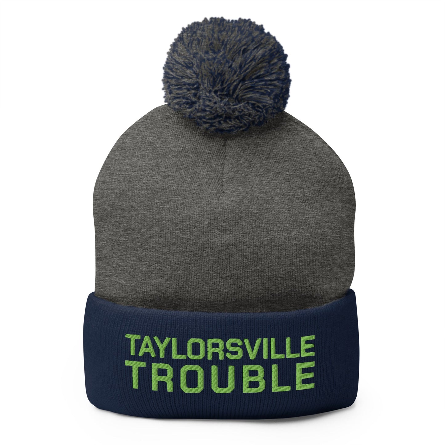 Pom - Pom Beanie | Taylorsville Trouble | Shield Logo
