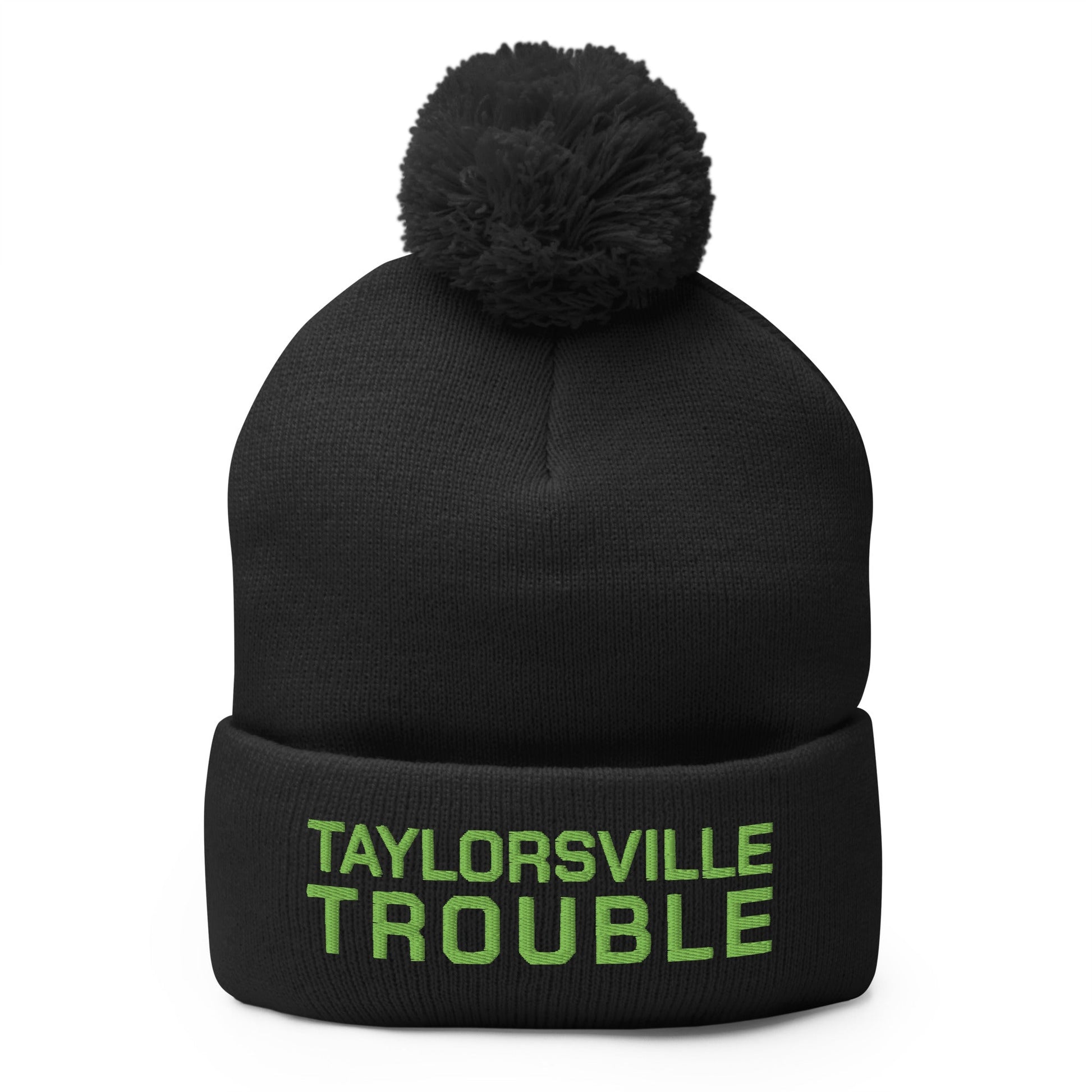 Pom - Pom Beanie | Taylorsville Trouble | Shield Logo