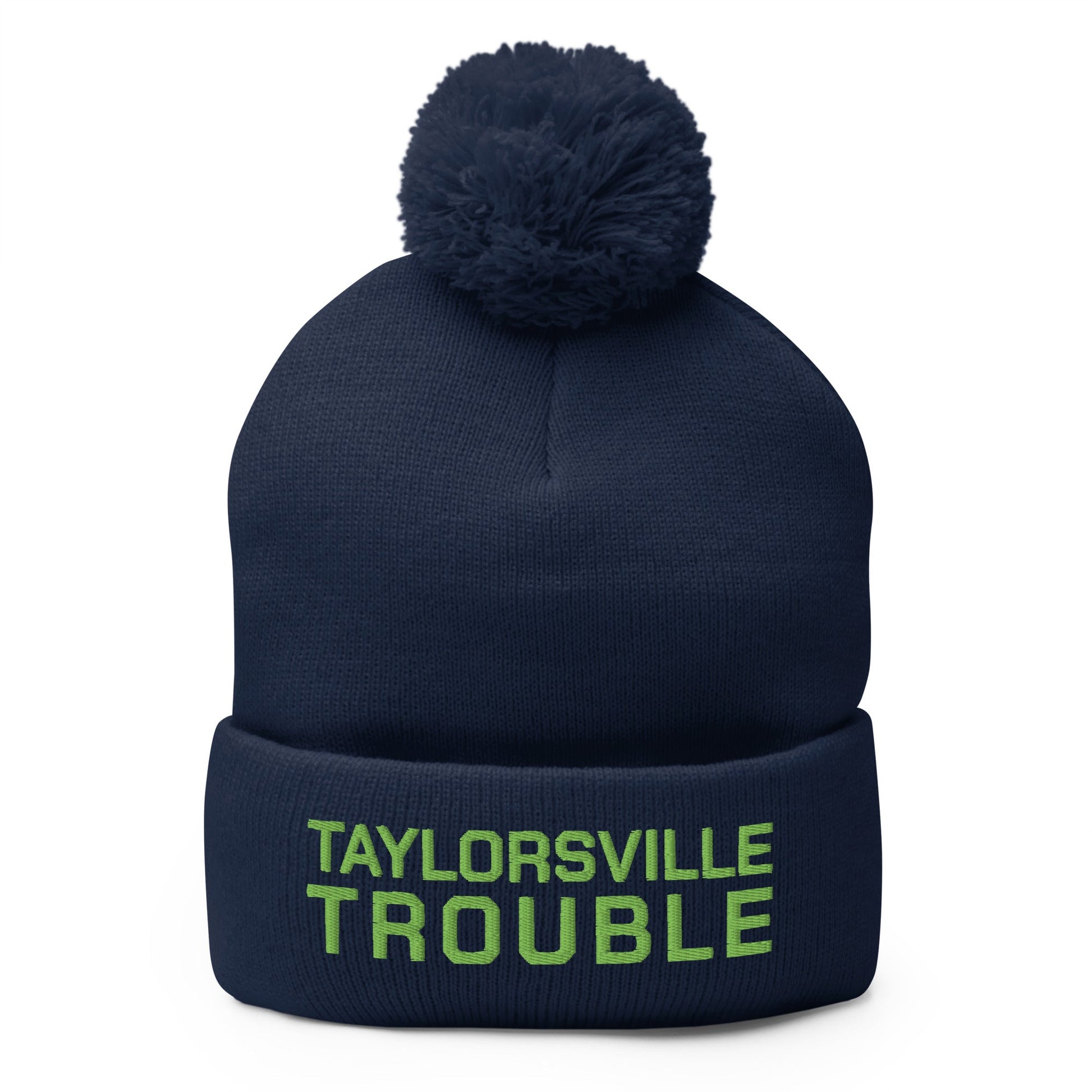 Pom - Pom Beanie | Taylorsville Trouble | Shield Logo