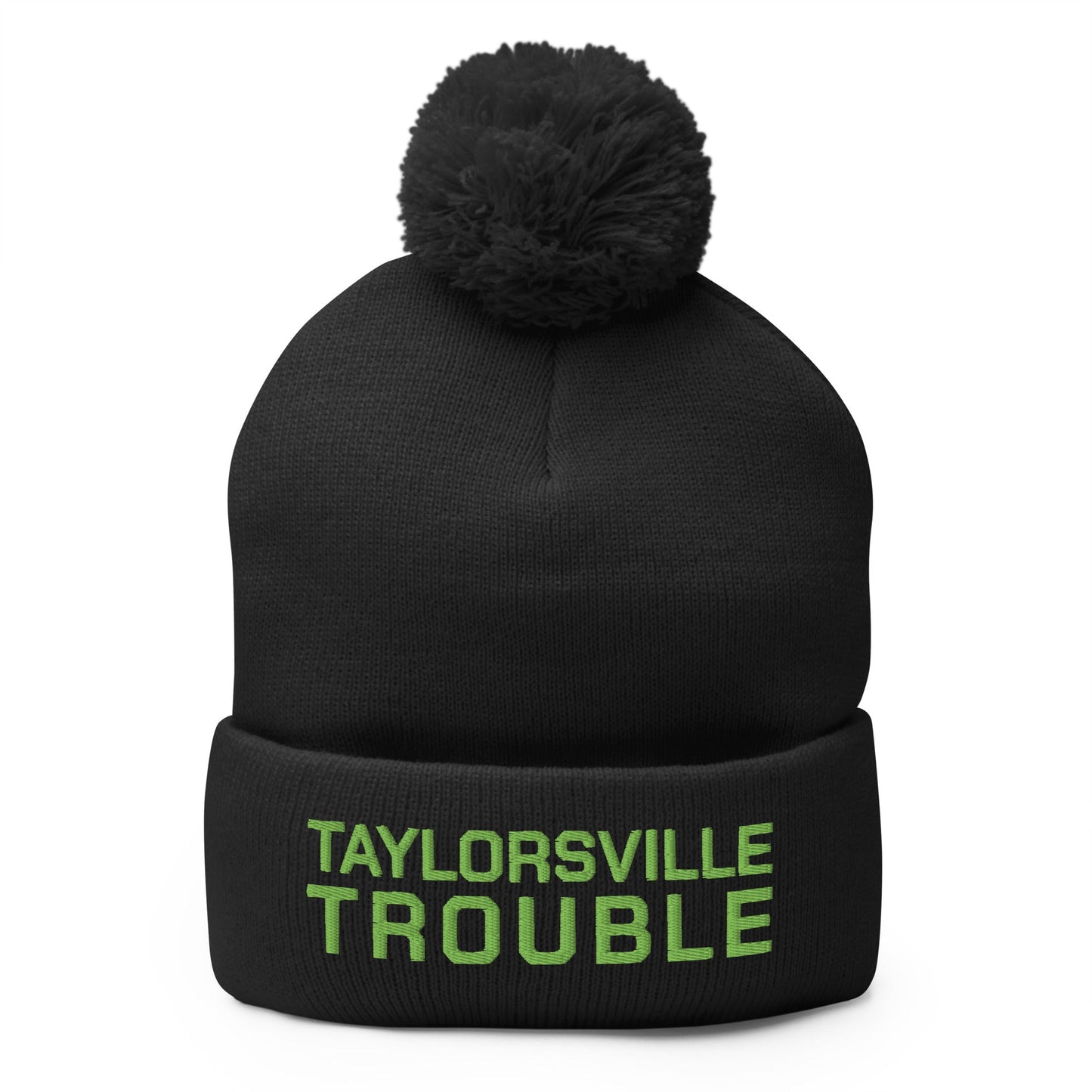 Pom - Pom Beanie | Taylorsville Trouble | Shield Logo