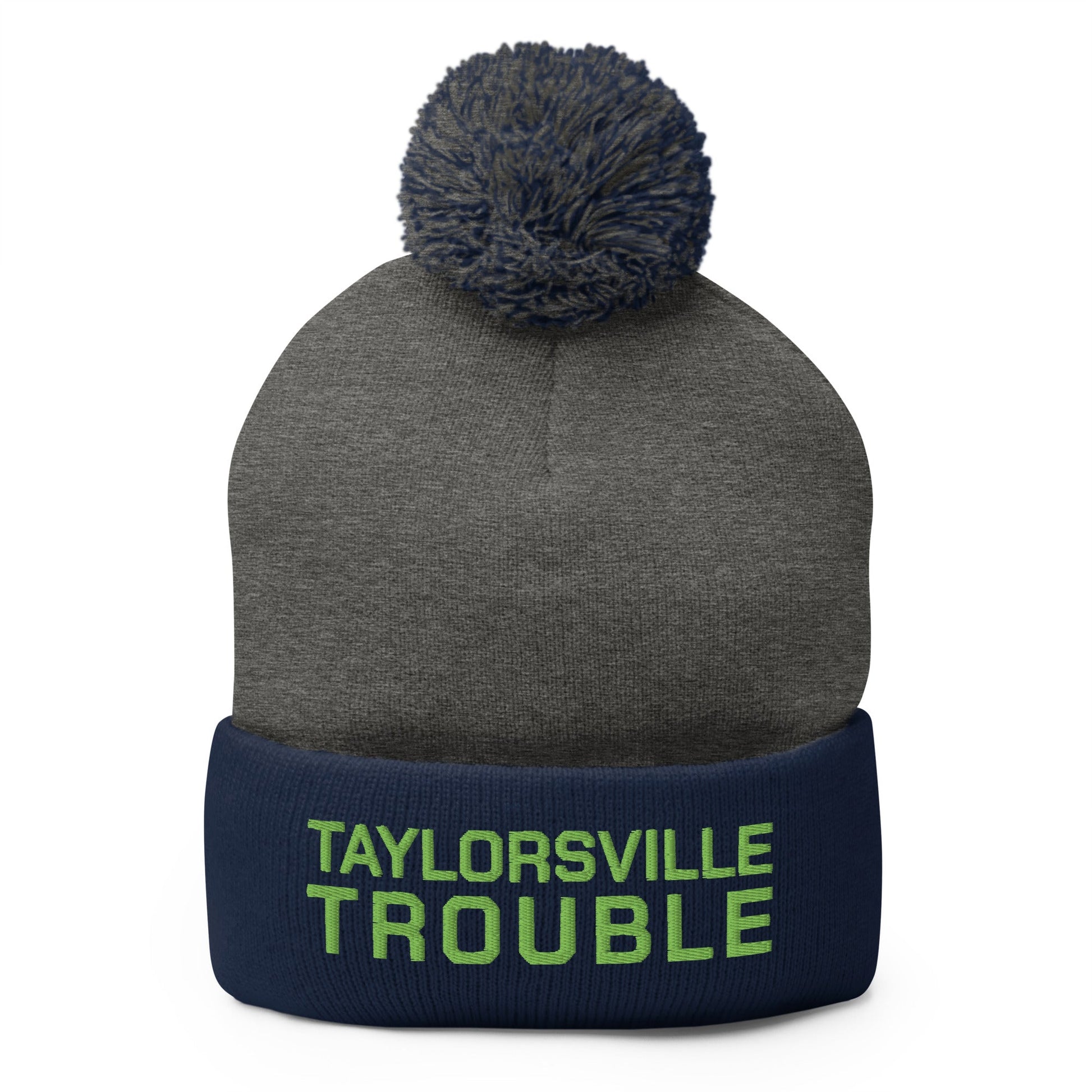 Pom - Pom Beanie | Taylorsville Trouble | Shield Logo