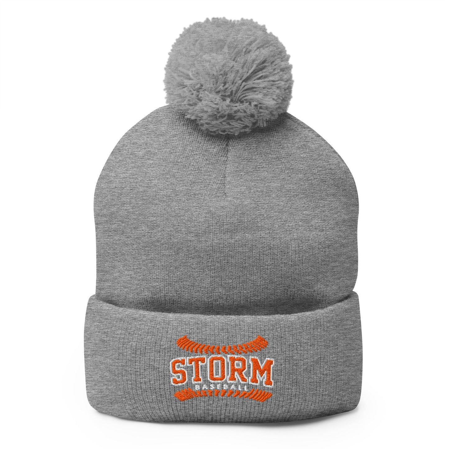 Pom - Pom Beanie | TC Storm baseball | Storm Logo