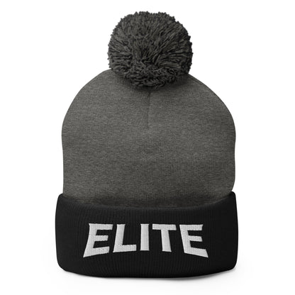 Pom - Pom Beanie | The Elite | Shield Logo