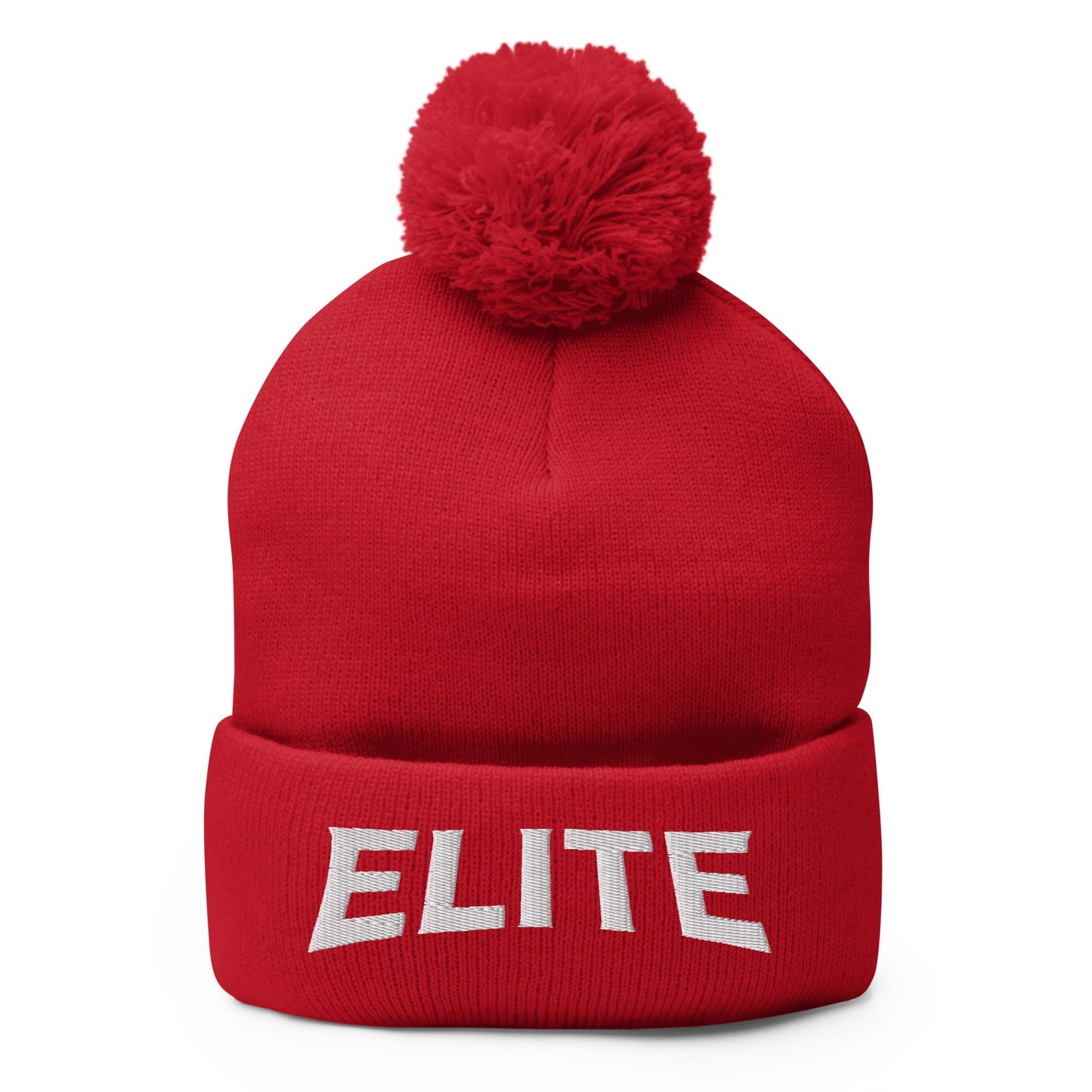 Pom - Pom Beanie | The Elite | Shield Logo