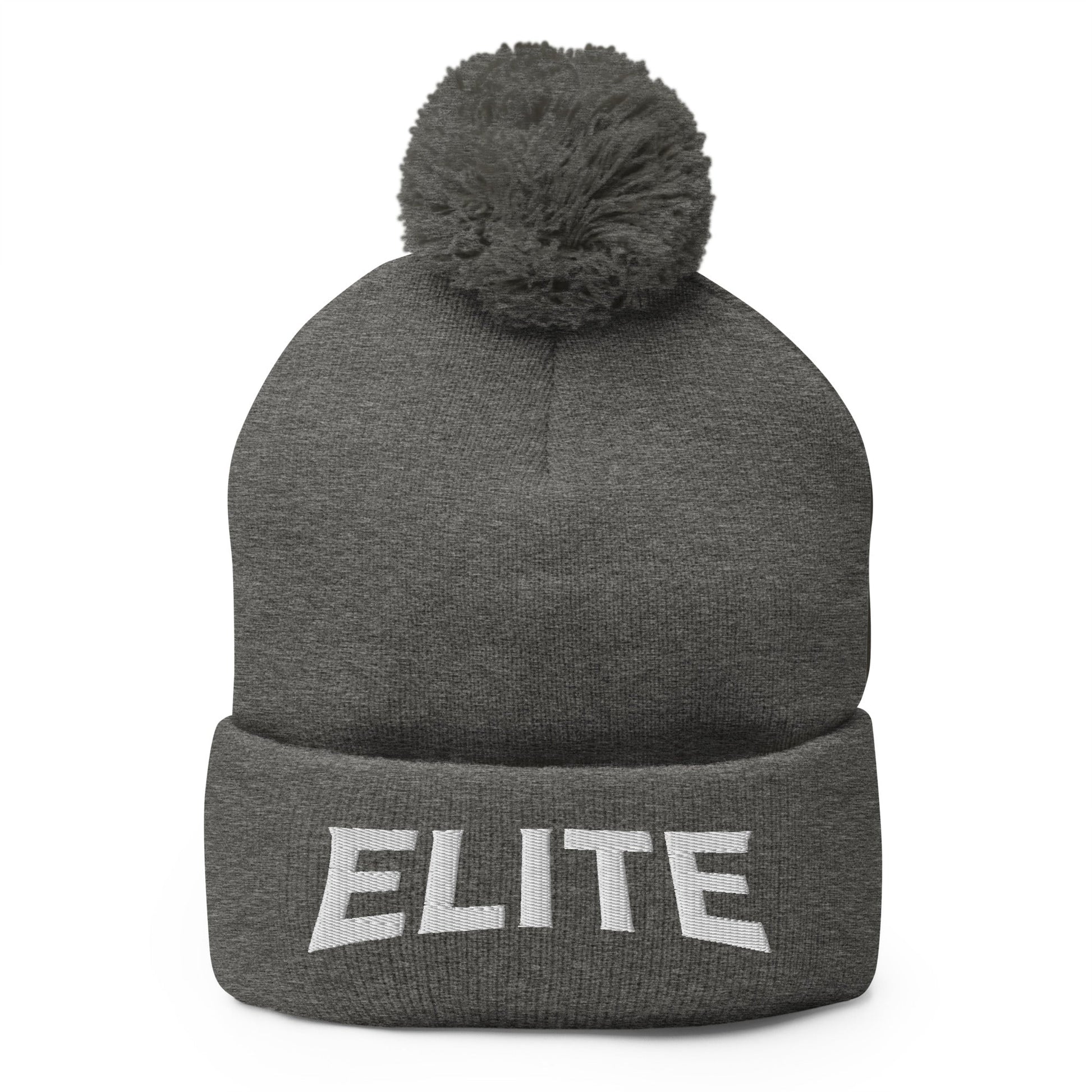 Pom - Pom Beanie | The Elite | Shield Logo