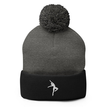 Pom-Pom Beanie | The Move Co. | Emblem Logo