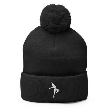 Pom-Pom Beanie | The Move Co. | Emblem Logo