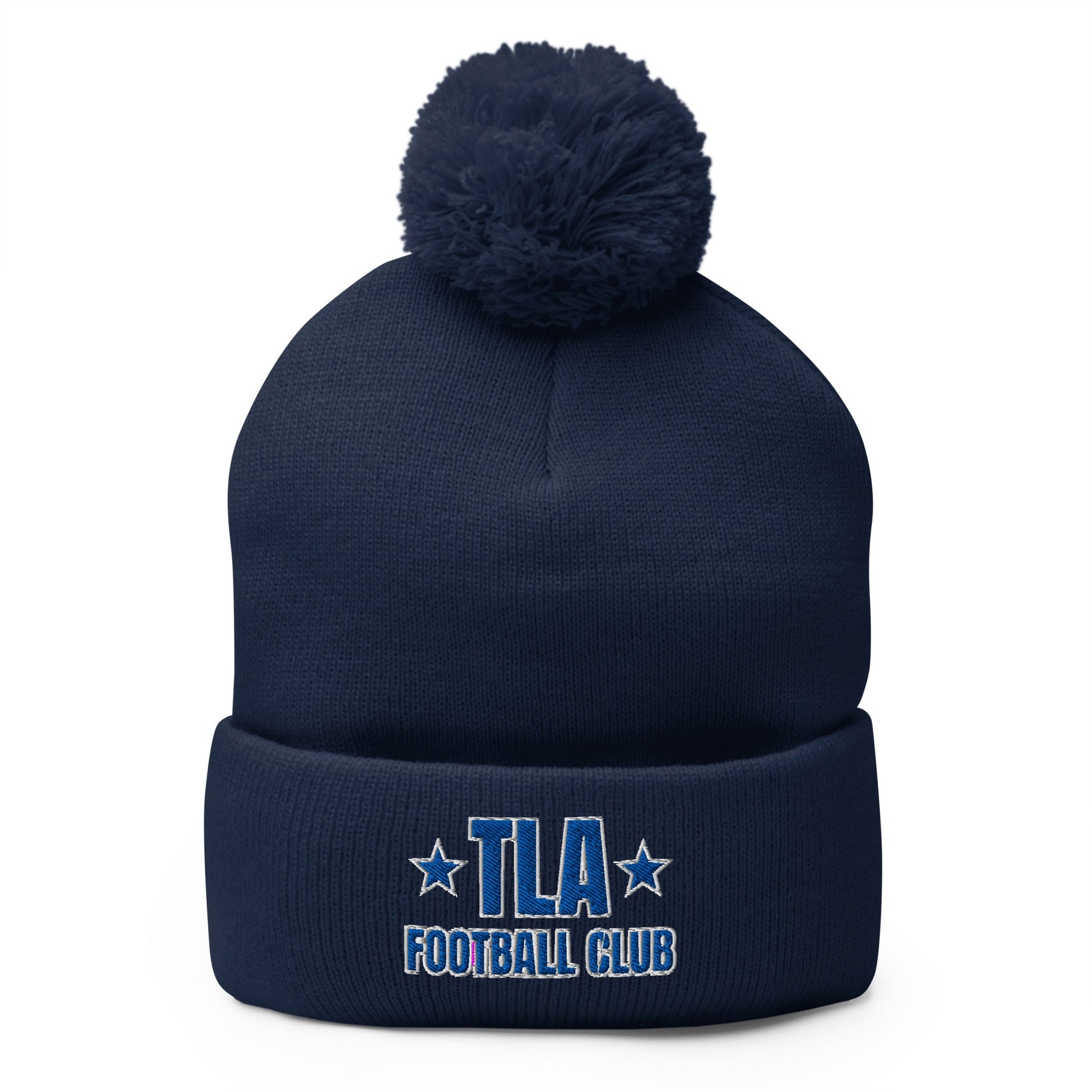Pom - Pom Beanie | TLA | Shield Logo
