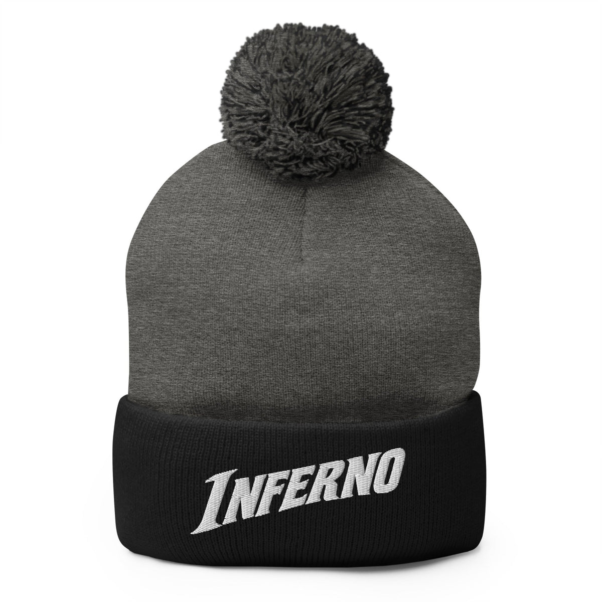 Pom-Pom Beanie | Treasure Coast Inferno | Modern Script Logo