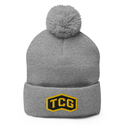 Pom-Pom Beanie | Tri-County Ghosts | Vanguard Ghosts Logo