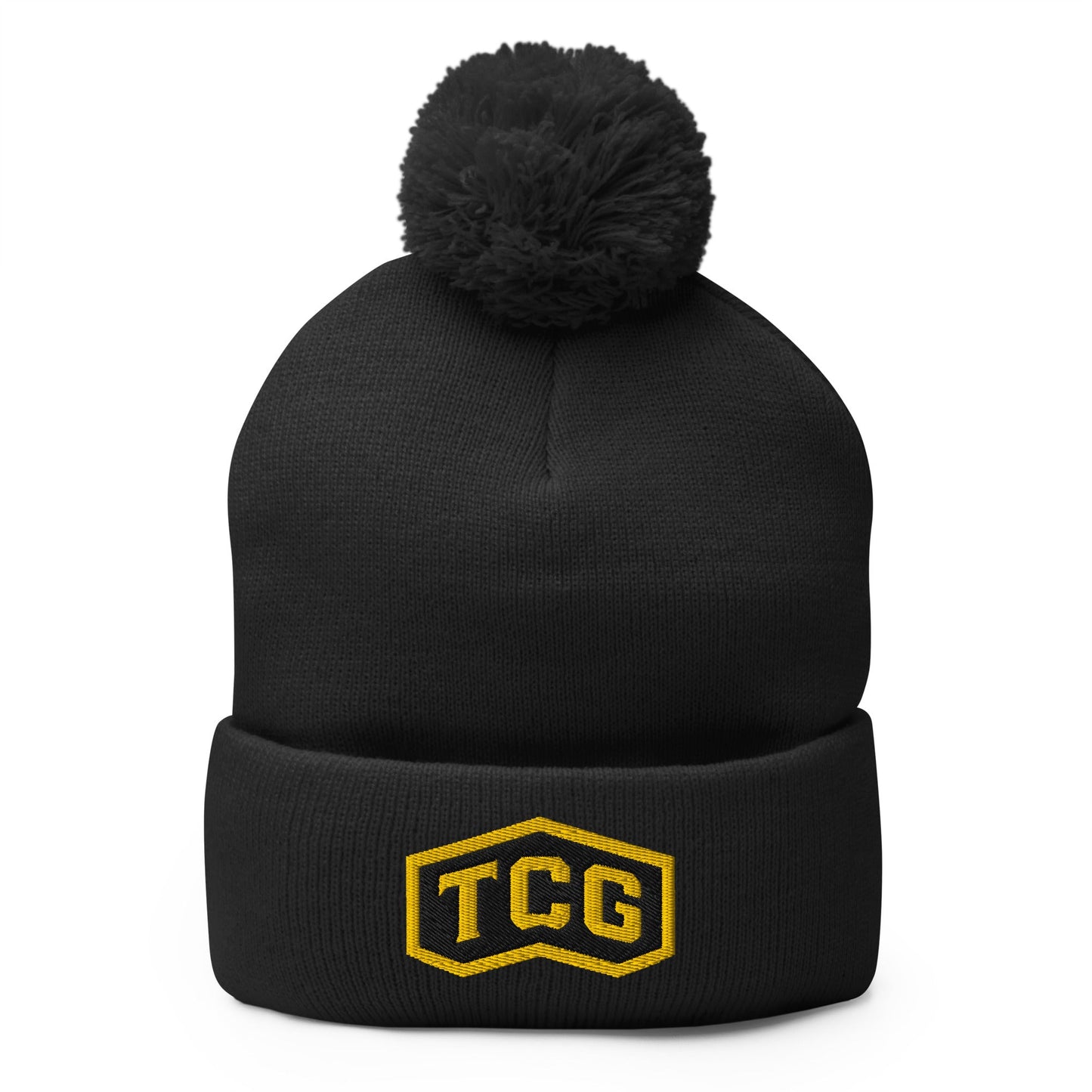 Pom-Pom Beanie | Tri-County Ghosts | Vanguard Ghosts Logo