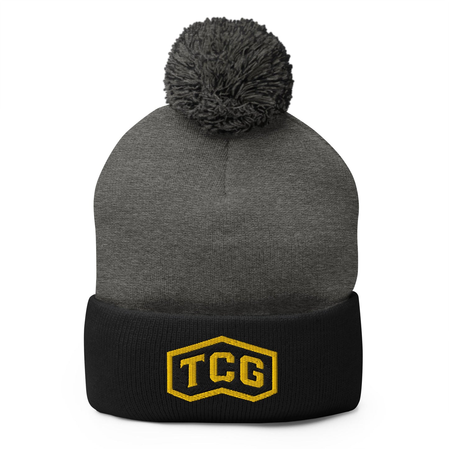 Pom-Pom Beanie | Tri-County Ghosts | Vanguard Ghosts Logo