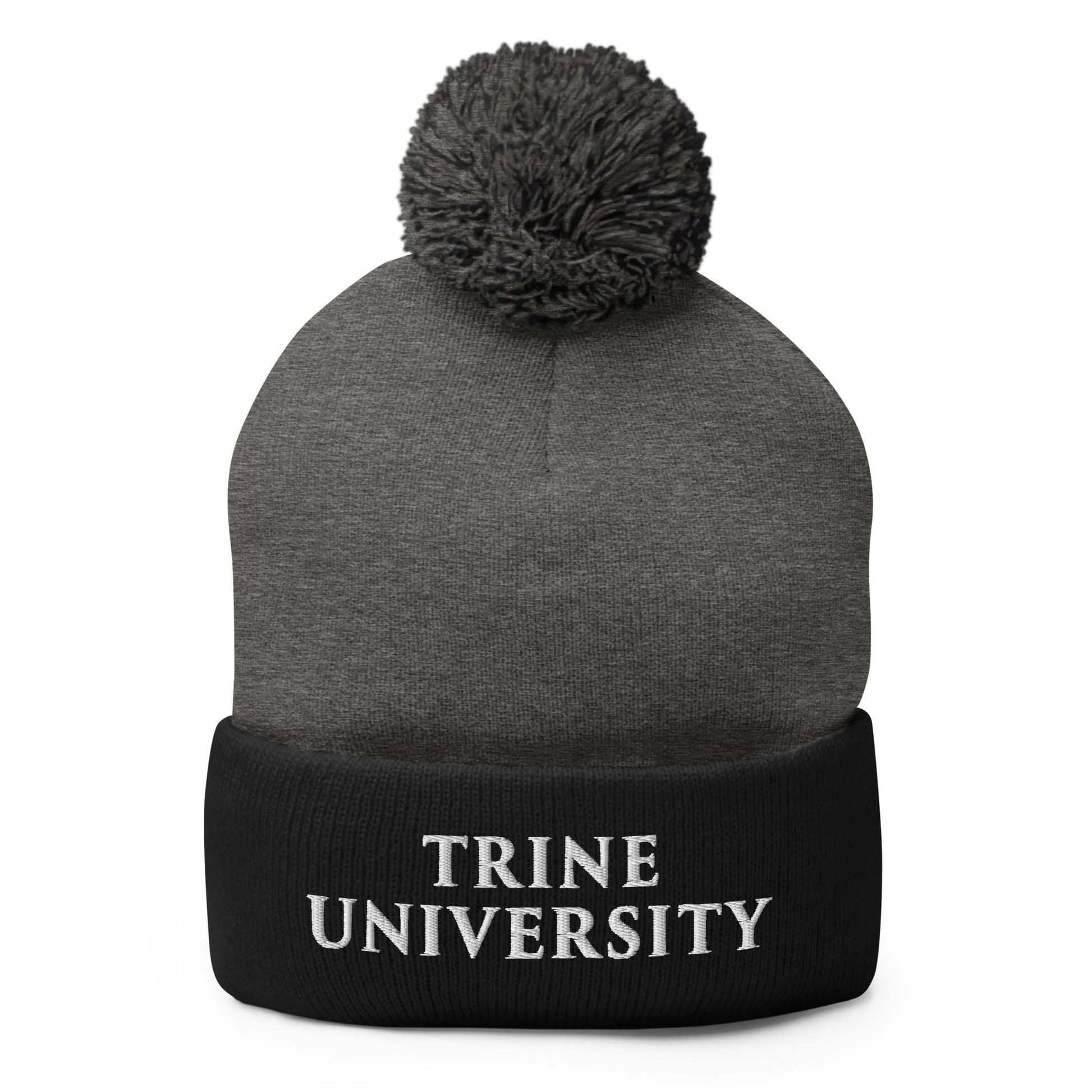 Pom-Pom Beanie | Trine PA program | Modern Script Logo