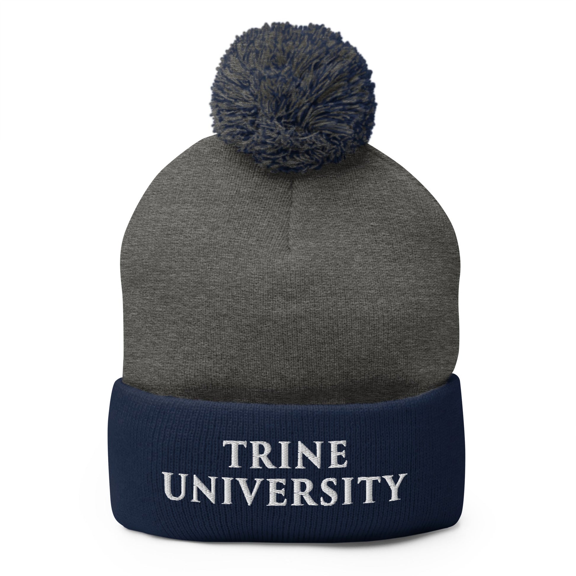 Pom-Pom Beanie | Trine PA program | Modern Script Logo