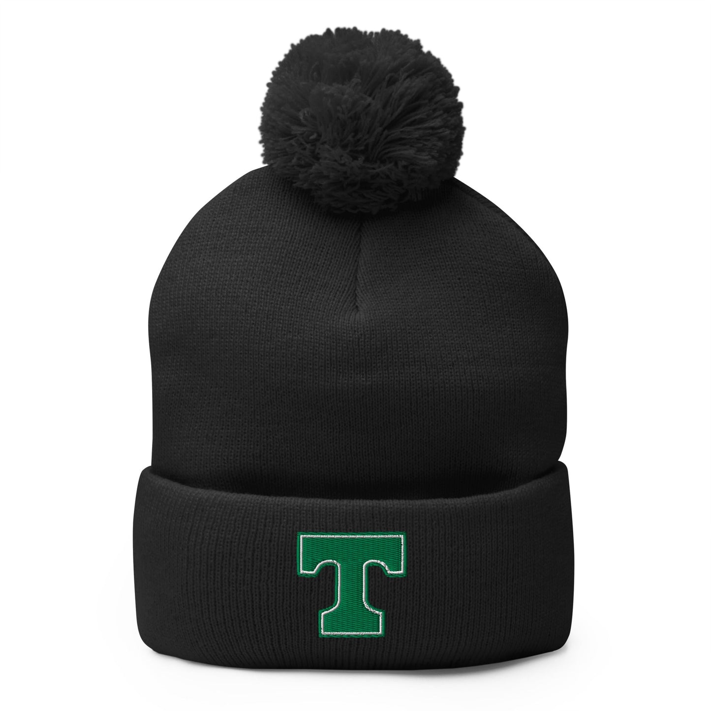 Pom - Pom Beanie | Trinity Highschool | T Logo