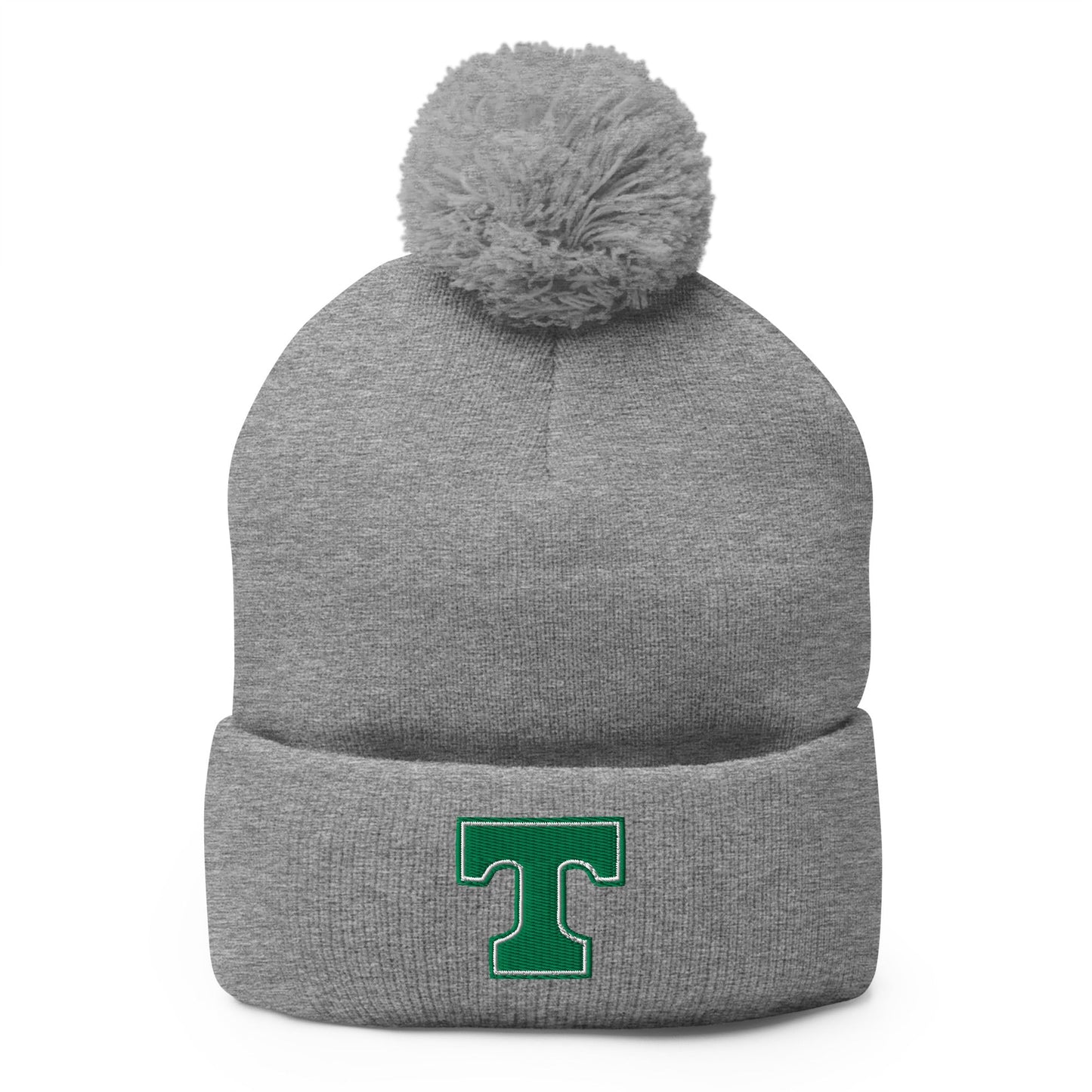 Pom - Pom Beanie | Trinity Highschool | T Logo