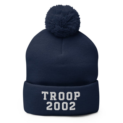 Pom-Pom Beanie | Troop 2002 | Emblem Logo