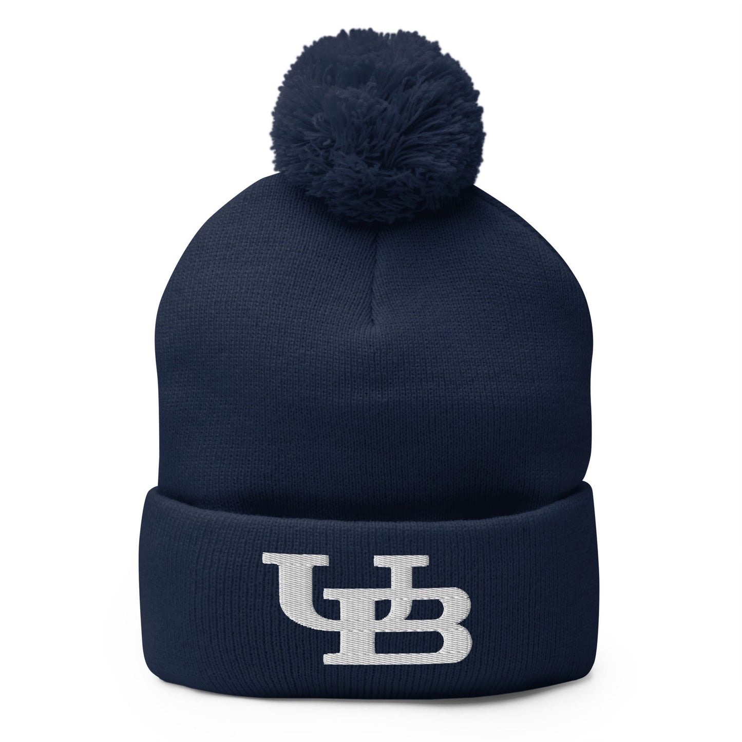 Pom - Pom Beanie | UB Womens Club Basketball | Interlock Logo