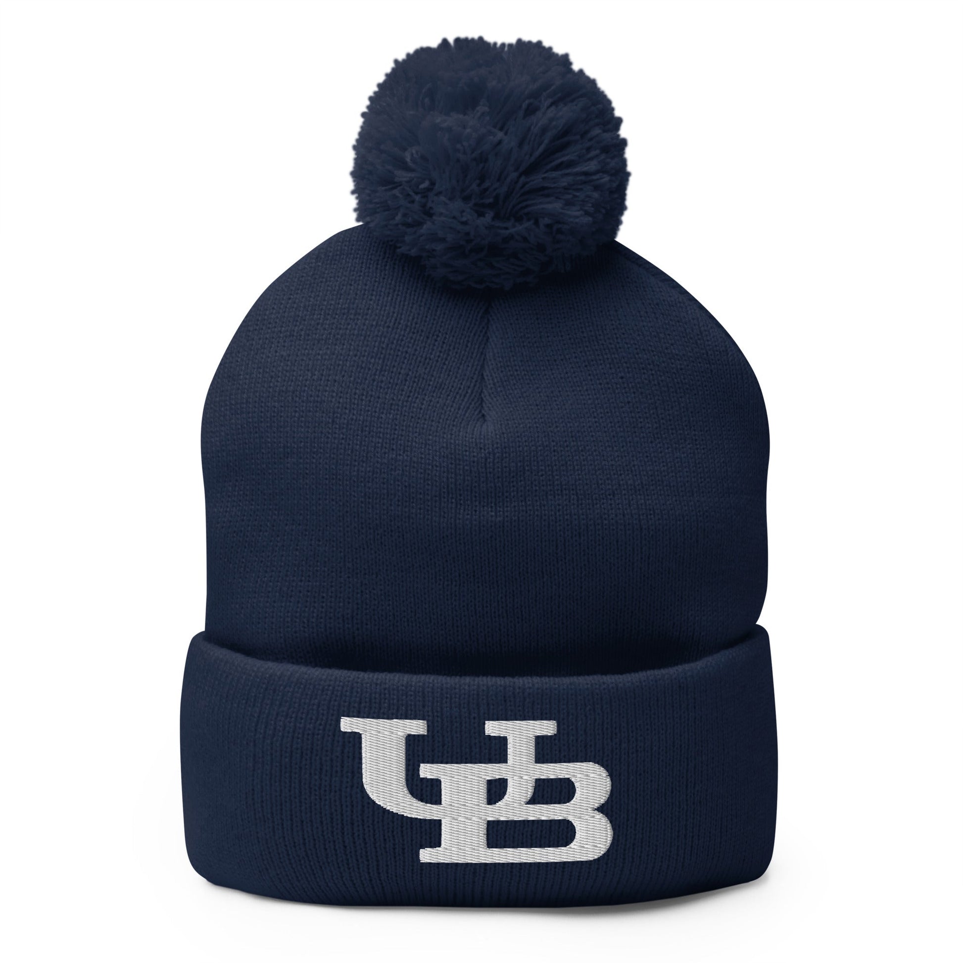 Pom - Pom Beanie | UB Womens Club Basketball | Interlock Logo