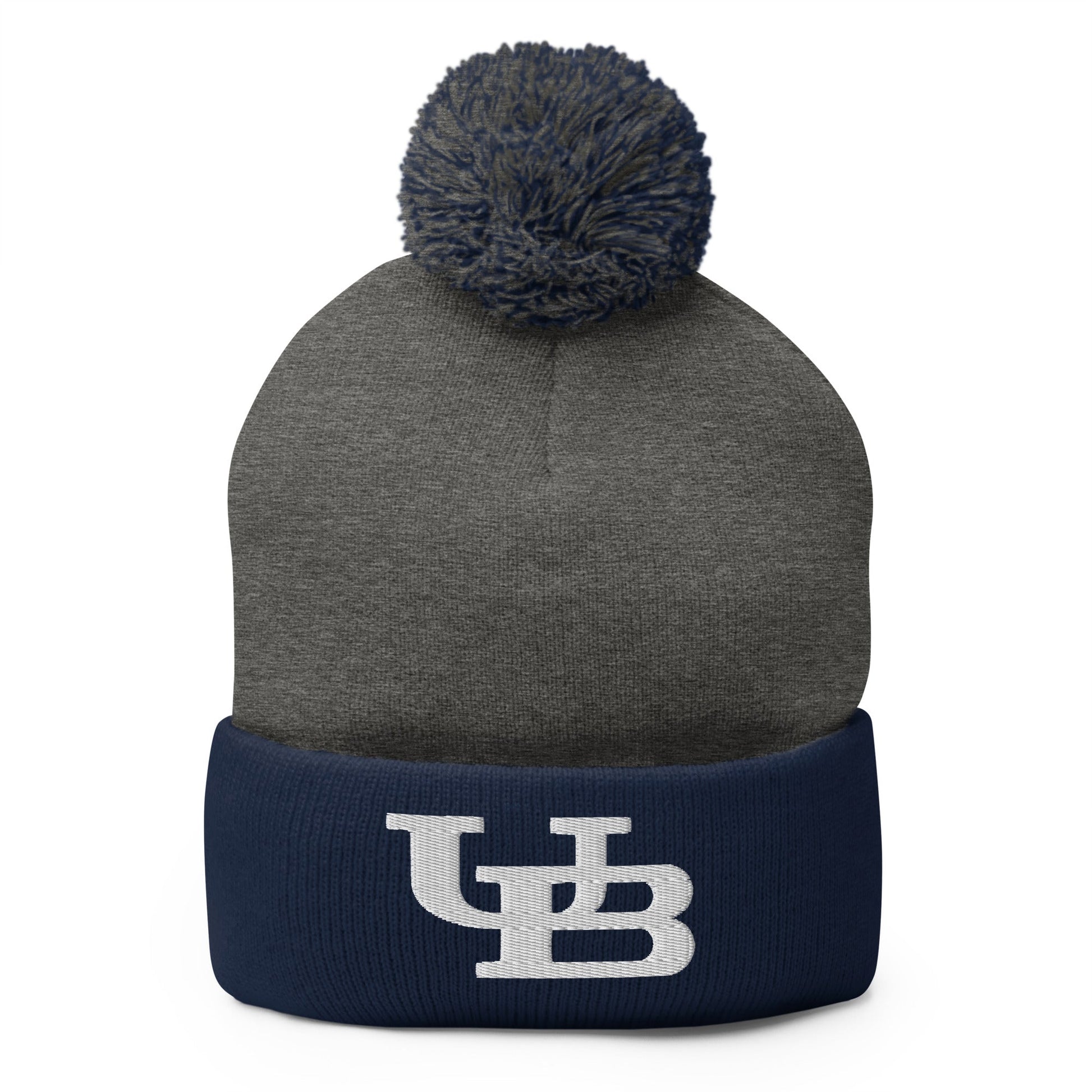 Pom - Pom Beanie | UB Womens Club Basketball | Interlock Logo