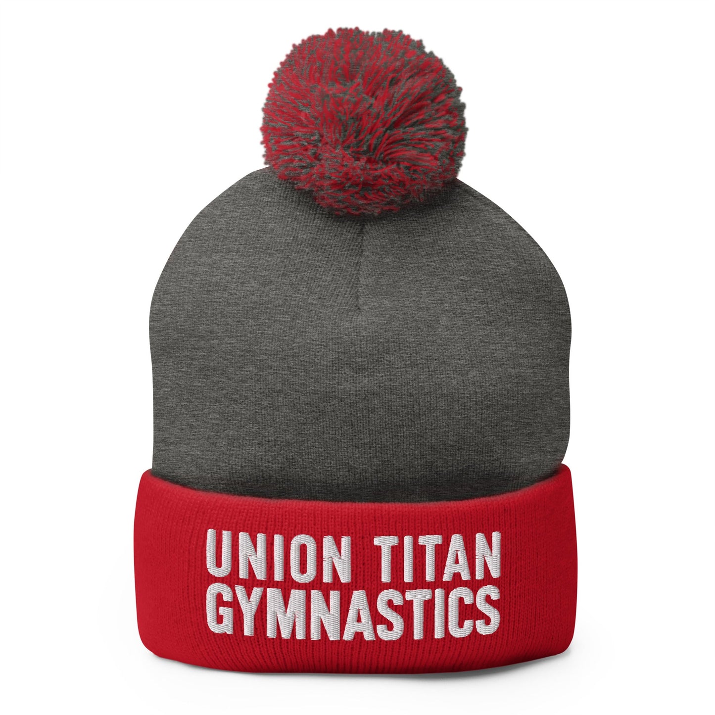 Pom-Pom Beanie | Union Gymnastics | Modern Script Logo