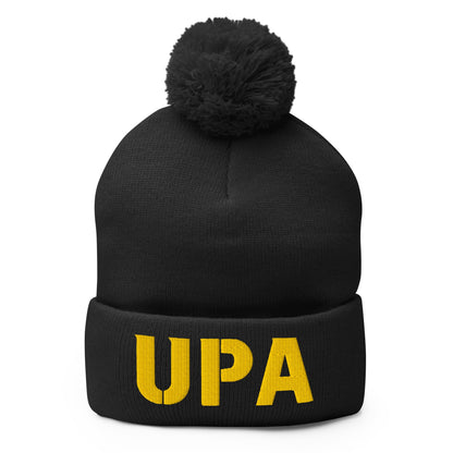 Pom - Pom Beanie | U.P.A. | UPA Logo