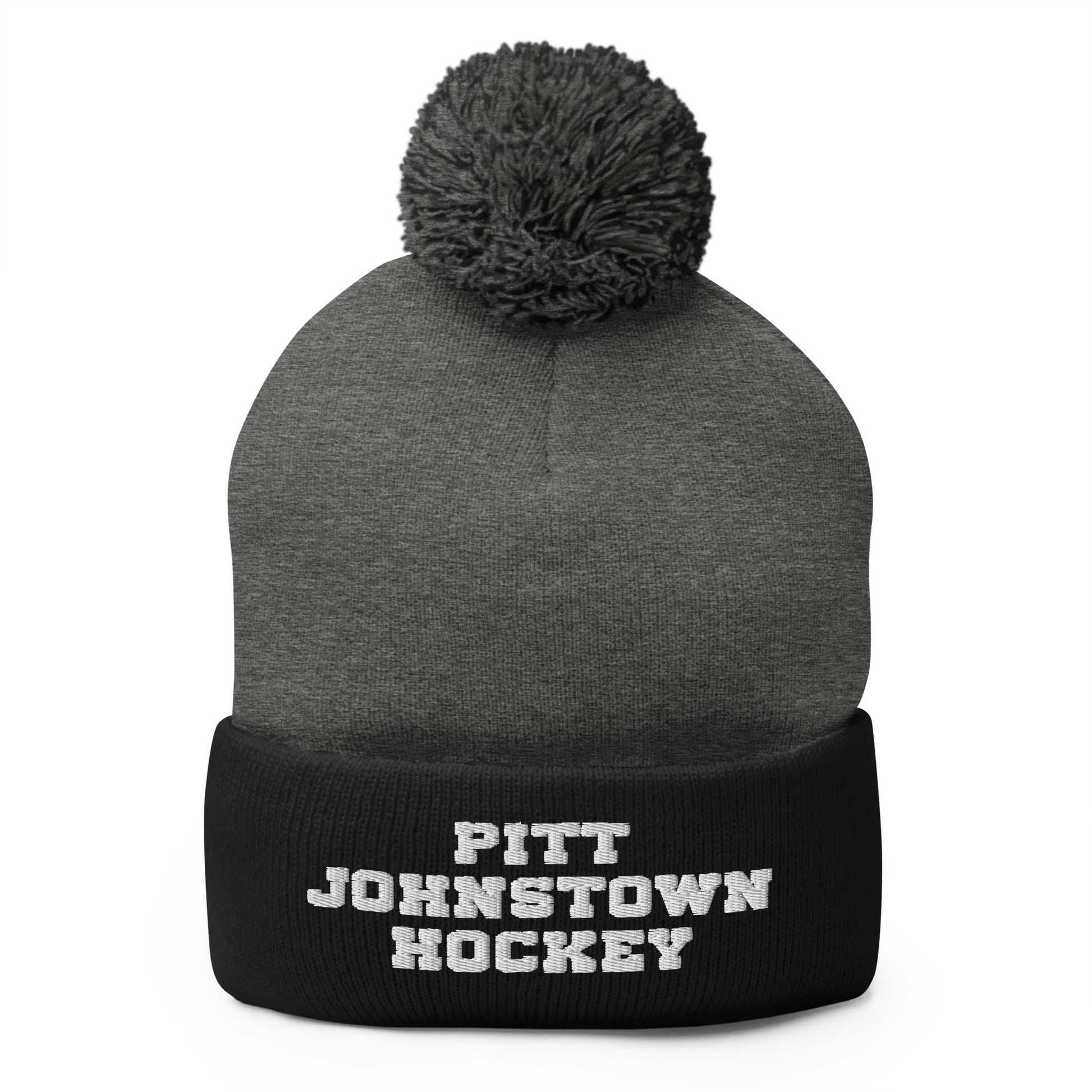 Pom-Pom Beanie | UPJ Hockey | Badge Logo