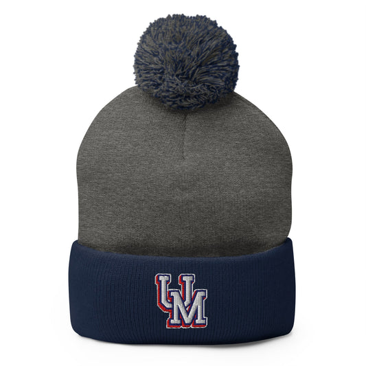 Pom - Pom Beanie | Upper Makefield Mavs - U12 Softball