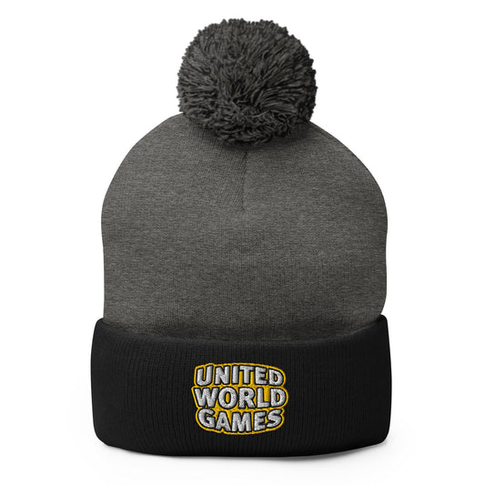 Pom - Pom Beanie | USA ALL STARS BERLIN 2026 | Summit Games Emblem Logo