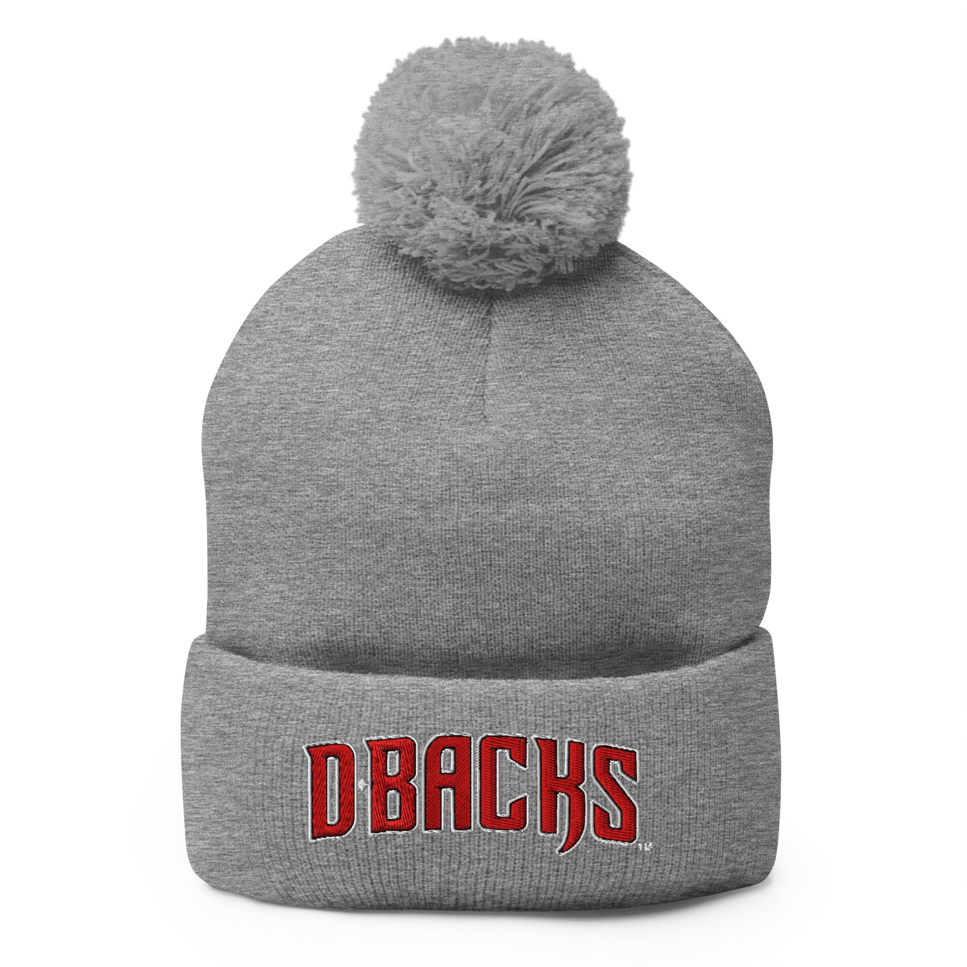 Pom - Pom Beanie | VA Diamondbacks | Script Logo