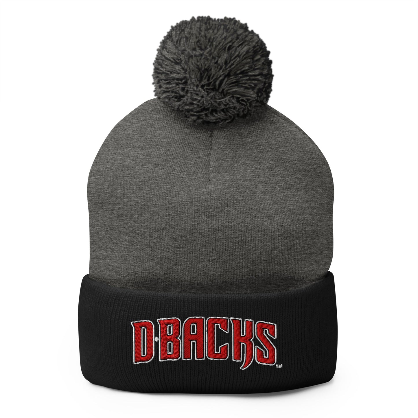 Pom - Pom Beanie | VA Diamondbacks | Script Logo