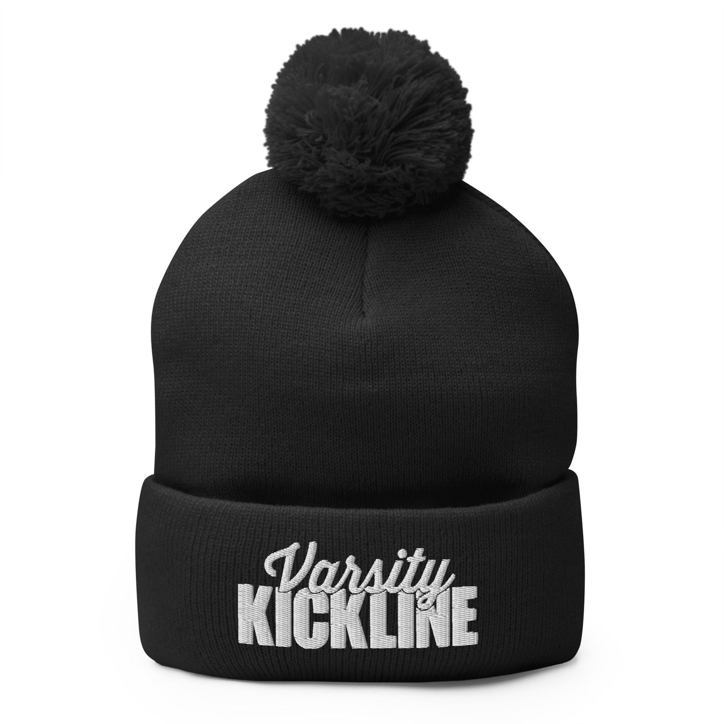 Pom - Pom Beanie | Valley Stream North Kickline | Alt Logo