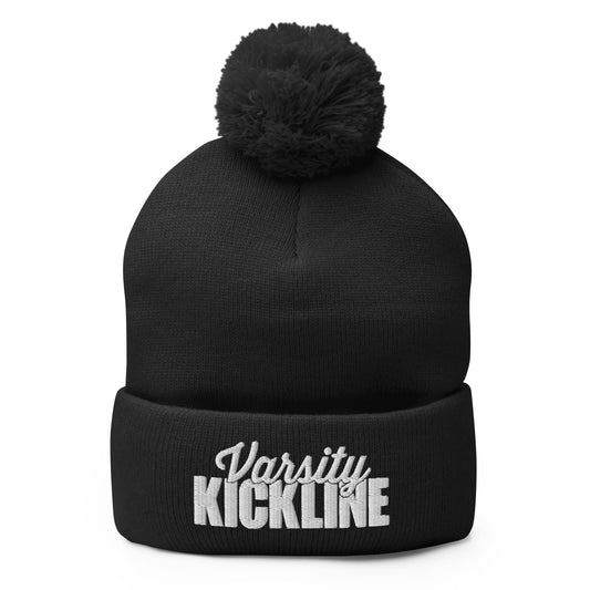 Pom - Pom Beanie | Valley Stream North Kickline | Alt Logo