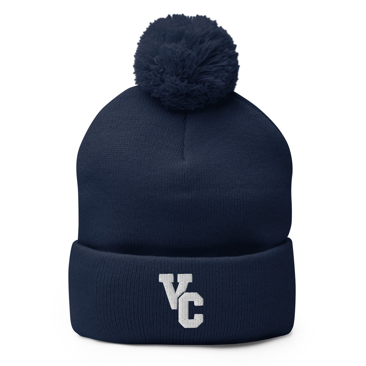Pom-Pom Beanie | VCMS cheer | Lettermark Logo