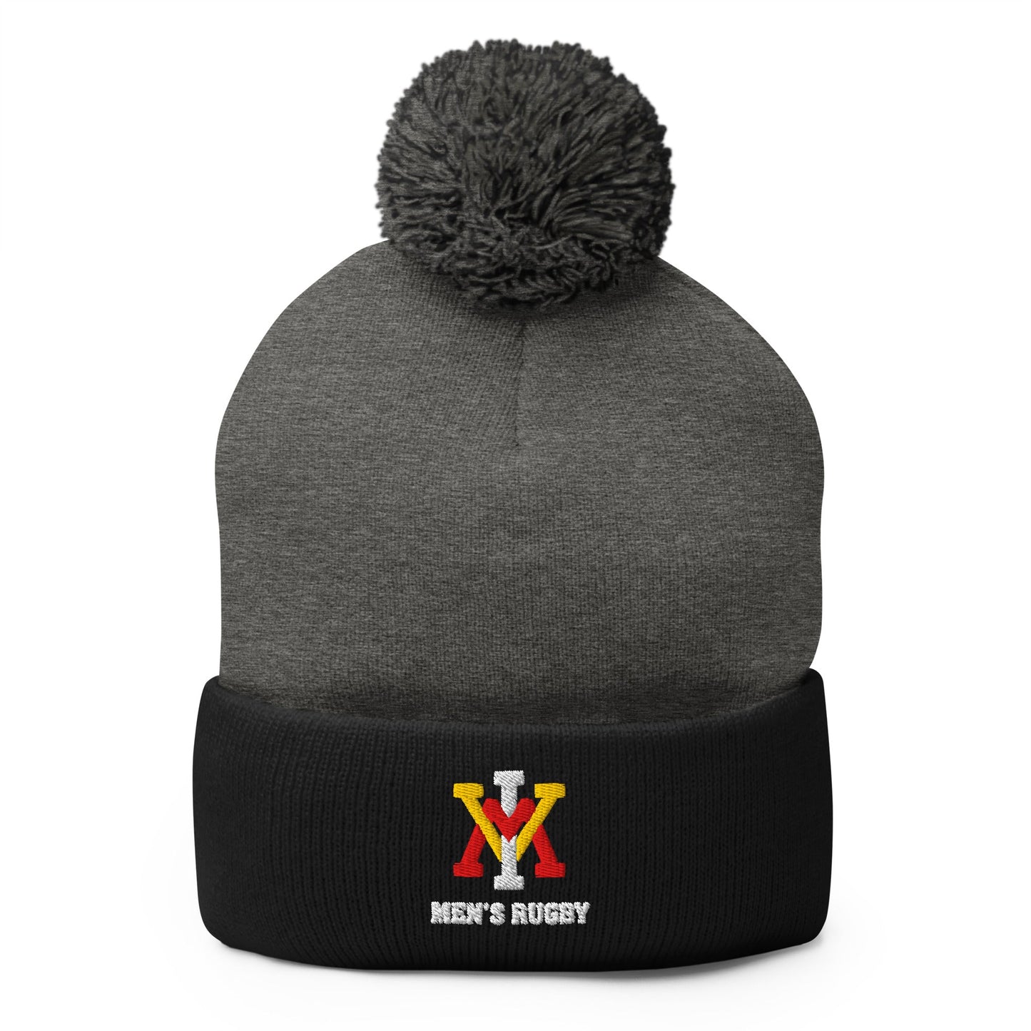Pom - Pom Beanie | Virginia Military Institute Rugby | Alt Logo