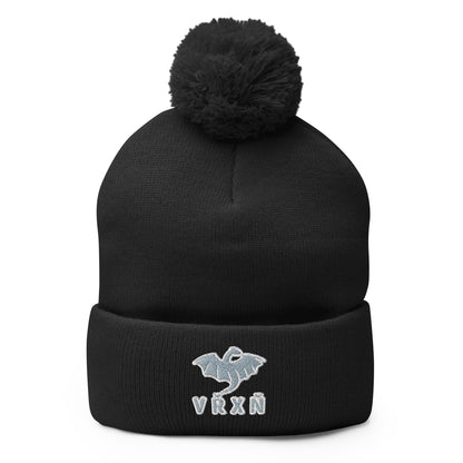 Pom - Pom Beanie | VŘXŇ | Ancient Modern Logo