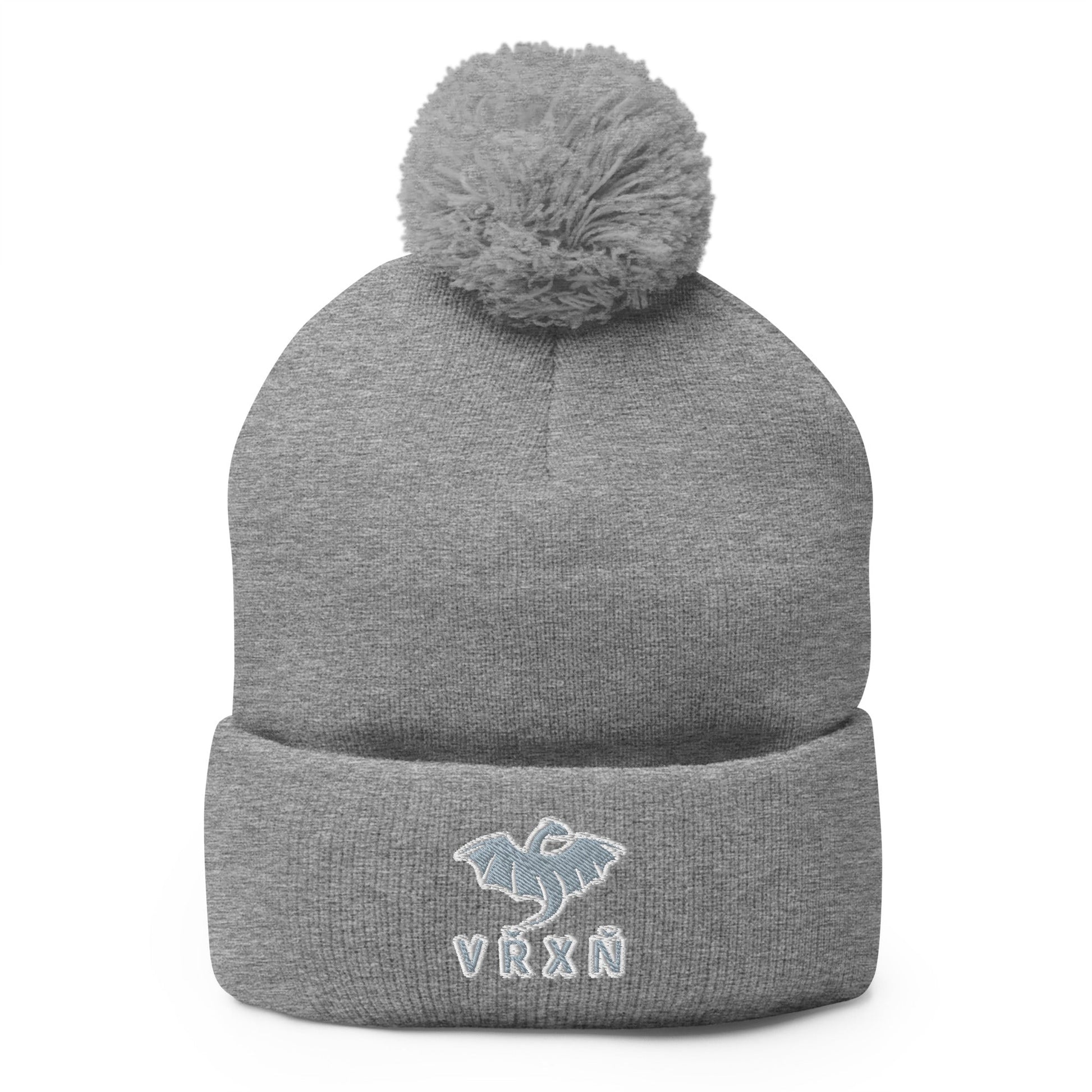 Pom - Pom Beanie | VŘXŇ | Ancient Modern Logo