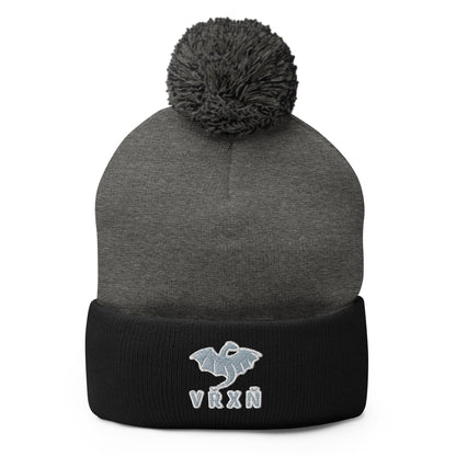 Pom - Pom Beanie | VŘXŇ | Ancient Modern Logo